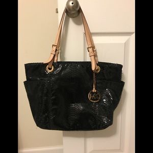 Michael Kors Python Jet Set Tote